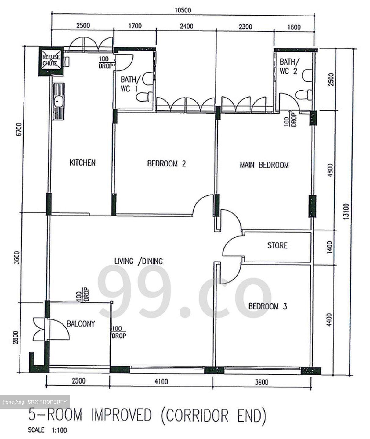 Blk 613 Yishun Street 61 (Yishun), HDB 5 Rooms #589373851